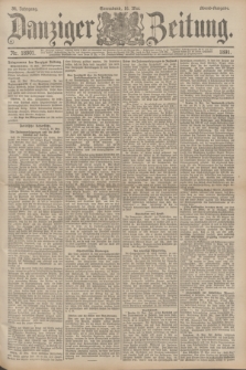 Danziger Zeitung. Jg.34, Nr. 18901 (16 Mai 1891) - Abend-Ausgabe.