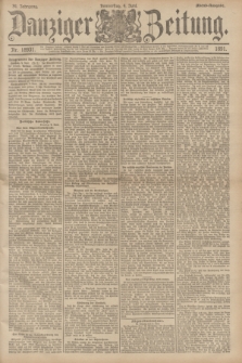 Danziger Zeitung. Jg.34, Nr. 18931 (4 Juni 1891) - Abend-Ausgabe.