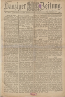 Danziger Zeitung. Jg.34, Nr. 18977 (1 Juli 1891) - Abend-Ausgabe.