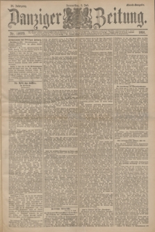 Danziger Zeitung. Jg.34, Nr. 18979 (2 Juli 1891) - Abend-Ausgabe.