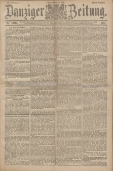 Danziger Zeitung. Jg.34, Nr. 18983 (4 Juli 1891) - Abend-Ausgabe. + dod.