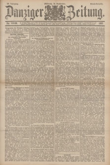 Danziger Zeitung. Jg.34, Nr. 19109 (16 September 1891) - Abend-Ausgabe.