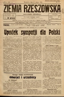 Ziemia Rzeszowska : czasopismo narodowe. 1931, nr 9