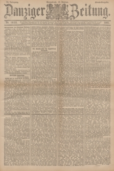 Danziger Zeitung. Jg.34, Nr. 19151 (10 Oktober 1891) - Abend-Ausgabe. + dod.