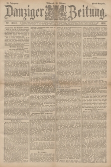 Danziger Zeitung. Jg.34, Nr. 19181 (28 Oktober 1891) - Abend-Ausgabe. + dod.
