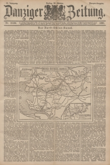 Danziger Zeitung. Jg.34, Nr. 19184 (30 Oktober 1891) - Morgen-Ausgabe.