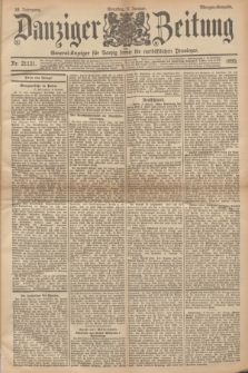 Danziger Zeitung : General-Anzeiger für Danzig sowie die nordöstlichen Provinzen. Jg.38, Nr. 21131 (6. Januar 1895) - Morgen-Ausgabe + dod.
