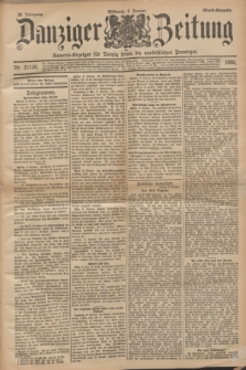 Danziger Zeitung : General-Anzeiger für Danzig sowie die nordöstlichen Provinzen. Jg.38, Nr. 21136 (9. Januar 1895) - Abend Ausgabe + dod.