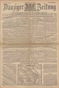 Danziger Zeitung : General-Anzeiger für Danzig sowie die nordöstlichen Provinzen. Jg.38, Nr. 21142 (12 Januar 1895) - Abend-Ausgabe. + dod.