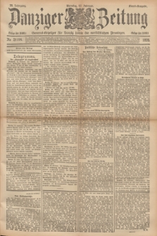 Danziger Zeitung : General-Anzeiger für Danzig sowie die nordöstlichen Provinzen. Jg.38, Nr. 21194 (12. Februar 1895) - Abend Ausgabe + dod.