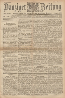 Danziger Zeitung : General-Anzeiger für Danzig sowie die nordöstlichen Provinzen. Jg.38, Nr. 21198 (14. Februar 1895) - Abend Ausgabe + dod.