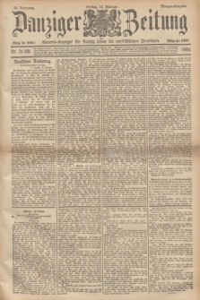Danziger Zeitung : General-Anzeiger für Danzig sowie die nordöstlichen Provinzen. Jg.38, Nr. 21199 (15 Februar 1895) - Morgen=Ausgabe.