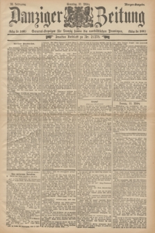 Danziger Zeitung : General-Anzeiger für Danzig sowie die nordöstlichen Provinzen. Jg.38, Nr. 21277 (31 März 1895) - Morgen-Ausgabe.