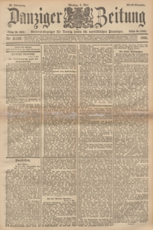 Danziger Zeitung : General-Anzeiger für Danzig sowie die nordöstlichen Provinzen. Jg.38, Nr. 21332 (6 Mai 1895) - Abend-Ausgabe. + dod.