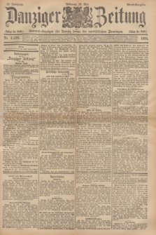 Danziger Zeitung : General-Anzeiger für Danzig sowie die nordöstlichen Provinzen. Jg.38, Nr. 21370 (29 Mai 1895) - Abend=Ausgabe. + dod.