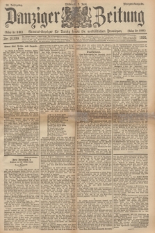 Danziger Zeitung : General-Anzeiger für Danzig sowie die nordöstlichen Provinzen. Jg.38, Nr. 21379 (5 Juni 1895) - Morgen=Ausgabe.