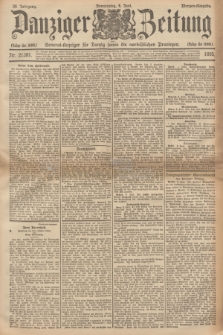 Danziger Zeitung : General-Anzeiger für Danzig sowie die nordöstlichen Provinzen. Jg.38, Nr. 21381 (6 Juni 1895) - Morgen=Ausgabe.