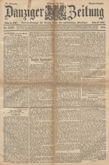 Danziger Zeitung : General-Anzeiger für Danzig sowie die nordöstlichen Provinzen. Jg.38, Nr. 21391 (12 Juni 1895) - Morgen=Ausgabe.