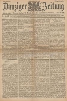 Danziger Zeitung : General-Anzeiger für Danzig sowie die nordöstlichen Provinzen. Jg.38, Nr. 21405 (20 Juni 1895) - Morgen=Ausgabe.