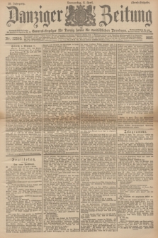 Danziger Zeitung : General-Anzeiger für Danzig sowie die nordöstlichen Provinzen. Jg.39, Nr. 22510 (8 April 1897) - Abend-Ausgabe. + dod.