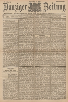 Danziger Zeitung : General-Anzeiger für Danzig sowie die nordöstlichen Provinzen. Jg.39, Nr. 22521 (15 April 1897) - Morgen-Ausgabe.