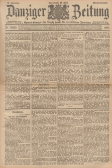 Danziger Zeitung : General-Anzeiger für Danzig sowie die nordöstlichen Provinzen. Jg.39, Nr. 22533 (24 April 1897) - Morgen-Ausgabe.