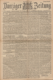 Danziger Zeitung : General-Anzeiger für Danzig sowie die nordöstlichen Provinzen. Jg.39, Nr. 22661 (10 Juli 1897) - Morgen-Ausgabe.