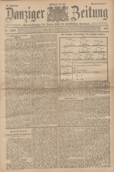 Danziger Zeitung : General-Anzeiger für Danzig sowie die nordöstlichen Provinzen. Jg.39, Nr. 22667 (14 Juli 1897) - Morgen-Ausgabe.