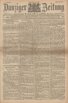 Danziger Zeitung : General-Anzeiger für Danzig sowie die nordöstlichen Provinzen. Jg.39, Nr. 22694 (29 Juli 1897) - Abend-Ausgabe. + dod.