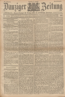 Danziger Zeitung : General-Anzeiger für Danzig sowie die nordöstlichen Provinzen. Jg.39, Nr. 22702 (3 August 1897) - Abend-Ausgabe. + dod.