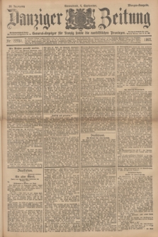 Danziger Zeitung : General-Anzeiger für Danzig sowie die nordöstlichen Provinzen. Jg.39, Nr. 22757 (4. September 1897) - Morgen-Ausgabe