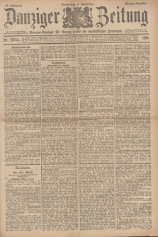 Danziger Zeitung : General-Anzeiger für Danzig sowie die nordöstlichen Provinzen. Jg.39, Nr. 22765 (9. September 1897) - Morgen-Ausgabe