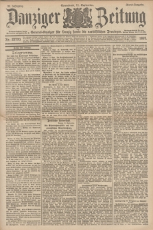 Danziger Zeitung : General-Anzeiger für Danzig sowie die nordöstlichen Provinzen. Jg.39, Nr. 22770 (11. September 1897) - Abend Ausgabe + dod.