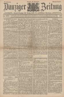 Danziger Zeitung : General-Anzeiger für Danzig sowie die nordöstlichen Provinzen. Jg.39, Nr. 22797 (28 September 1897) - Morgen-Ausgabe.