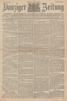 Danziger Zeitung : General-Anzeiger für Danzig sowie die nordöstlichen Provinzen. Jg.39, Nr. 22800 (29 September 1897) - Abend-Ausgabe. + dod.