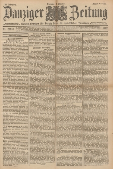 Danziger Zeitung : General-Anzeiger für Danzig sowie die nordöstlichen Provinzen. Jg.39, Nr. 22810 (5 Oktober 1897) - Abend-Ausgabe. + dod.