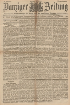 Danziger Zeitung : General-Anzeiger für Danzig sowie die nordöstlichen Provinzen. Jg.39, Nr. 22819 (10 Oktober 1897) - Morgen-Ausgabe. + dod.