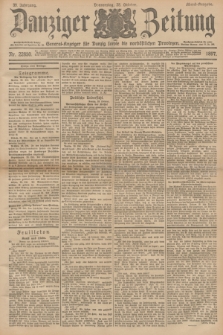 Danziger Zeitung : General-Anzeiger für Danzig sowie die nordöstlichen Provinzen. Jg.39, Nr. 22850 (28 Oktober 1897) - Abend-Ausgabe. + dod.