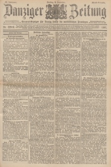 Danziger Zeitung : General-Anzeiger für Danzig sowie die nordöstlichen Provinzen. Jg.39, Nr. 22910 (3 Dezember 1897) - Abend-Ausgabe. + dod.