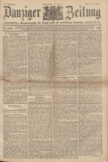 Danziger Zeitung : General-Anzeiger für Danzig sowie die nordöstlichen Provinzen. Jg.40, Nr. 23003 (29 Januar 1898) - Morgen-Ausgabe.