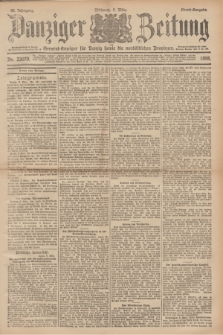 Danziger Zeitung : General-Anzeiger für Danzig sowie die nordöstlichen Provinzen. Jg.40, Nr. 23070 (9 März 1898) - Abend-Ausgabe. + dod.
