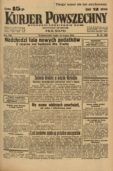 Kurjer Powszechny. 1935, nr 43