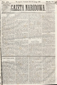 Gazeta Narodowa. 1867, nr 46