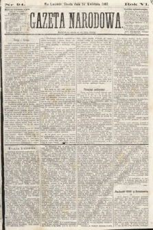 Gazeta Narodowa. 1867, nr 94