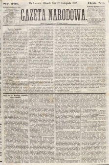 Gazeta Narodowa. 1867, nr 261