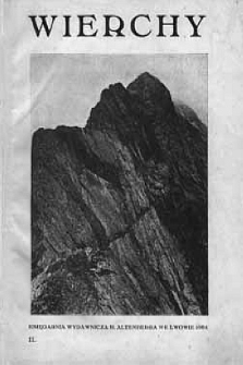 Wierchy : rocznik poświęcony górom i góralszczyźnie. R. 2, 1924