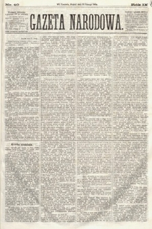 Gazeta Narodowa. 1870, nr 40