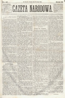 Gazeta Narodowa. 1870, nr 49