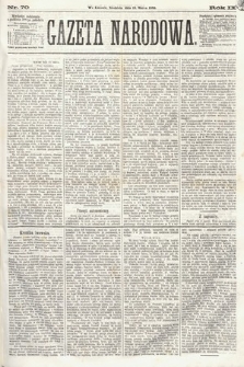 Gazeta Narodowa. 1870, nr 70