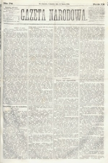Gazeta Narodowa. 1870, nr 74